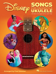 Disney Songs for Fingerstyle Ukulele Guitar and Fretted sheet music cover